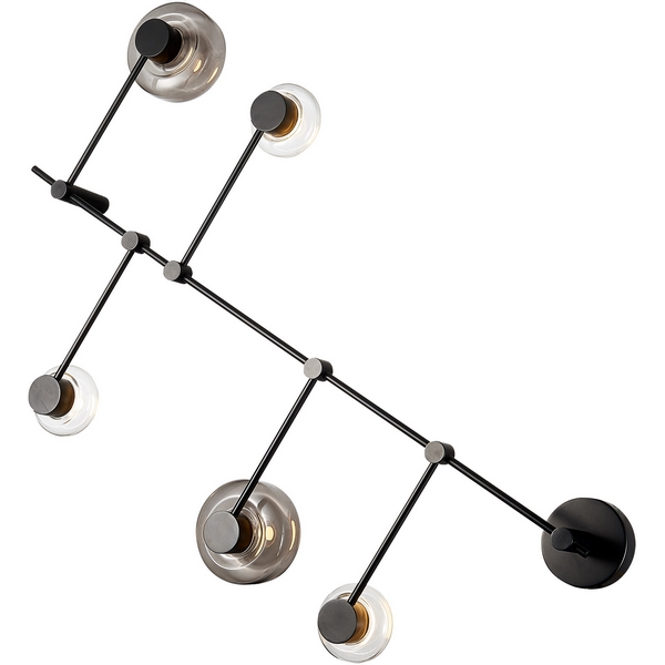 

Настенно-потолочный светильник светодиодный ST Luce Vallo SL6005.401.05, Черный, Vallo SL6005.401.05