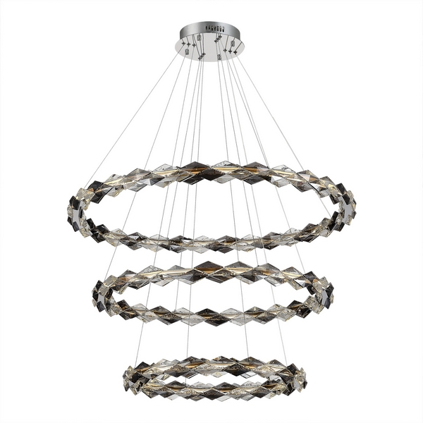 

Подвесной светильник ST Luce Diamanta SL6009.103.03 Золотистый/Прозрачно-Дымчатый LED 1*75W 3000K, Diamanta SL6009.103.03