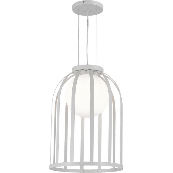 

Подвесной светильник ST Luce Nordic SL6129.503.01 Белый/Белый E27 1*60W в форме шара, Nordic SL6129.503.01