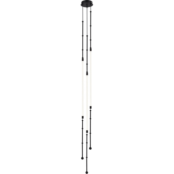 

Подвесной светильник ST Luce Peek SL6132.405.45 Черный/Белый LED 1*15W, Strap SL6132.405.45
