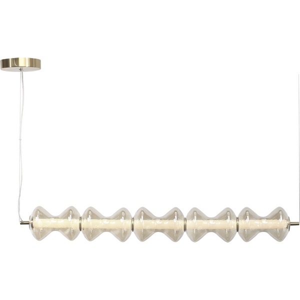 

Подвесной светильник ST Luce Spine SL6136.243.01 золото/коньячный LED 1*28W 3000K, Spine SL6136.243.01