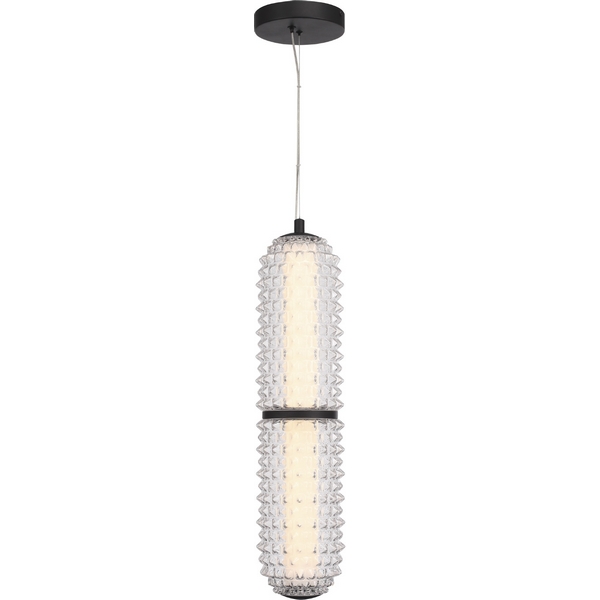 

Подвесной светильник ST Luce Saguaro SL6144.403.01 черный/прозрачный LED 1*22W 4000K, Saguaro SL6144.403.01