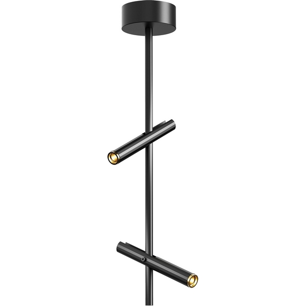 

Спот на штанге ST Luce Lilt SL6210.403.02 Черный/Черный, Золотистый LED 2*3W 3000K, Lilt SL6210.403.02