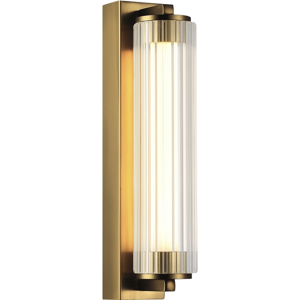 

Настенный светильник ST Luce Bamboo SL6224.301.01 Латунь/Прозрачный LED 1*8W 4000K, Bamboo SL6224.301.01