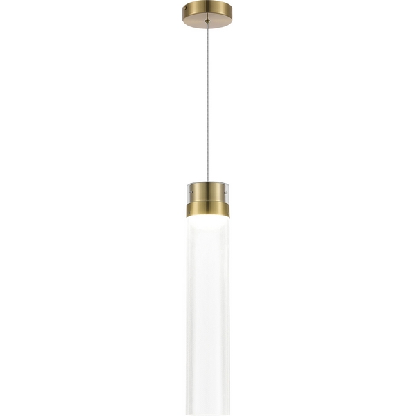 

Светильник подвесной ST Luce Champagne SL6236.303.01 Латунь/Прозрачный LED 1*12W 4000K, Champagne SL6236.303.01