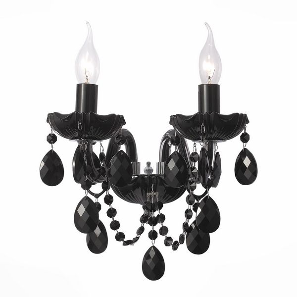 

Бра в форме подсвечника ST Luce Odilia SL642.401.02, Черный, Odilia SL642.401.02