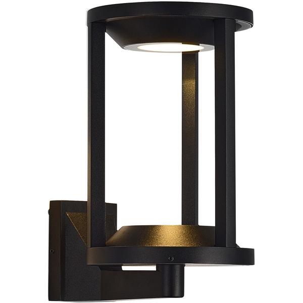 Изображение товара Настенный уличный светильник ST Luce Glorr SL9535.401.01 черный/черный LED 1*9W 3000K