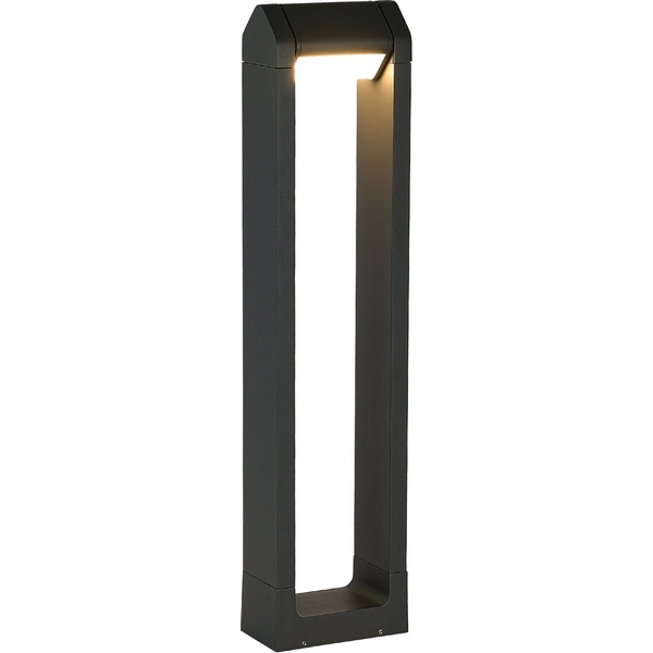 

Наземный уличный IP54 светильник ST Luce Protech SL9540.705.01 темно-серый/белый LED 1*8W, Protech SL9540.705.01