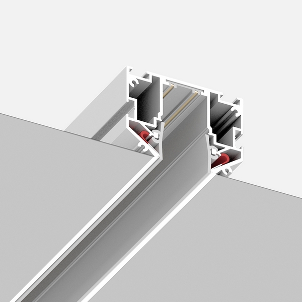 Шинопровод ST Luce Skyline 220 ST040.529.00 под натяжной потолок Белый
