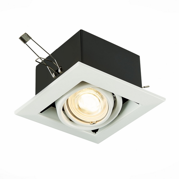 

Встраиваемый светильник ST Luce St250 ST250.558.01 форма куба, Черно-белый, St250 ST250.558.01