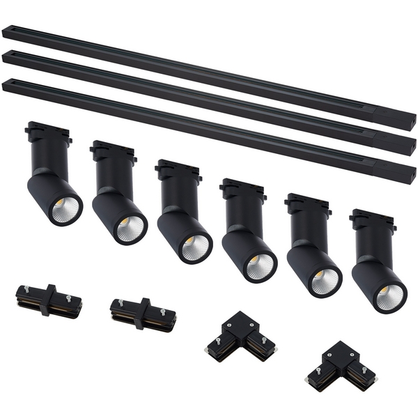 

Комплект трековый однофазный ST Luce Base ST2650.430.06, Черный, Base ST2650.430.06