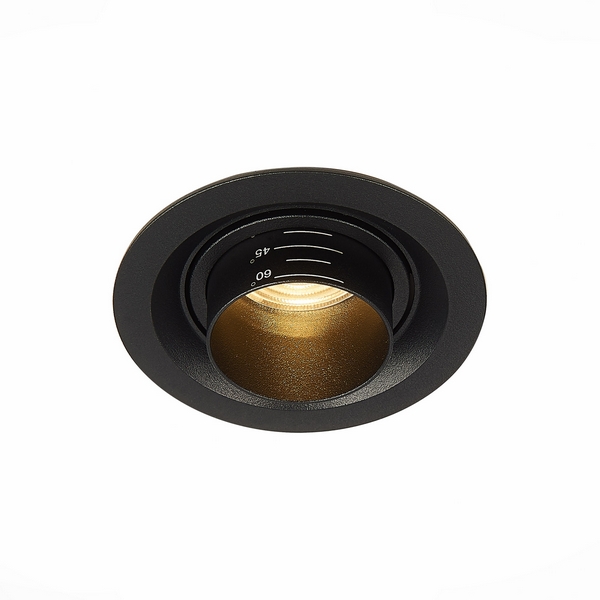 

Встраиваемый светильник круглый светодиодный ST Luce Zoom ST701.438.07, Черный, Zoom ST701.438.07