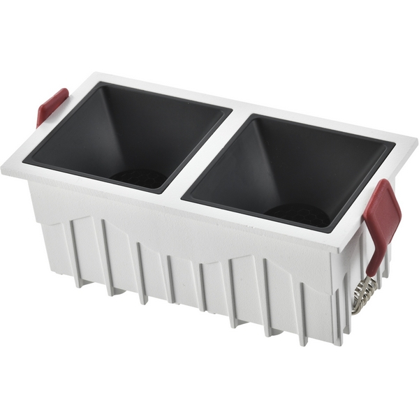

Встраиваемый светильник ST Luce ST757.448.20 Белый LED 2*10W, Черный, ST757.448.20