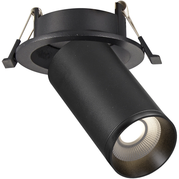 

Встраиваемый светильник светодиодный черный GU10 1*50W ST Luce ST759.408.01, ВСТРАИВАЕМЫЕ СВЕТИЛЬНИКИ ST759.408.01