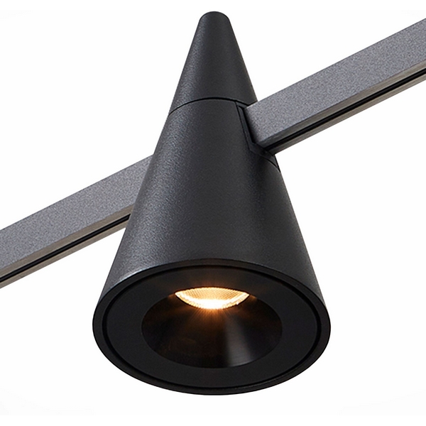 

Трековый светильник магнитный модульный 24V ST Luce Farm ST813.446.05 черный LED 1*5W 4000K, Farm ST813.446.05