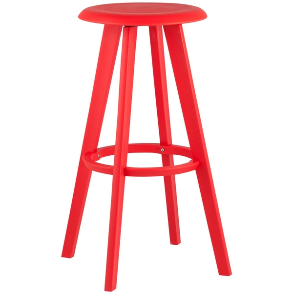 

Стул барный вращающийся Hoker красный (Stool Group), УТ000000860