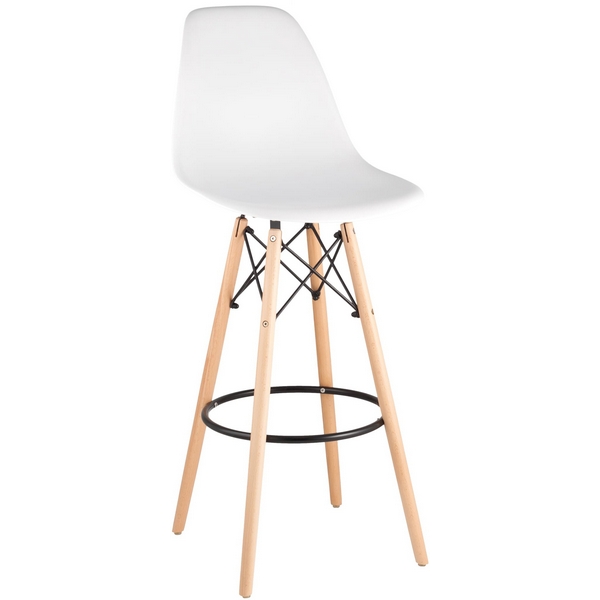

Стул Stool Group Eames DSW барный белый УТ000001398, DSW УТ000001398