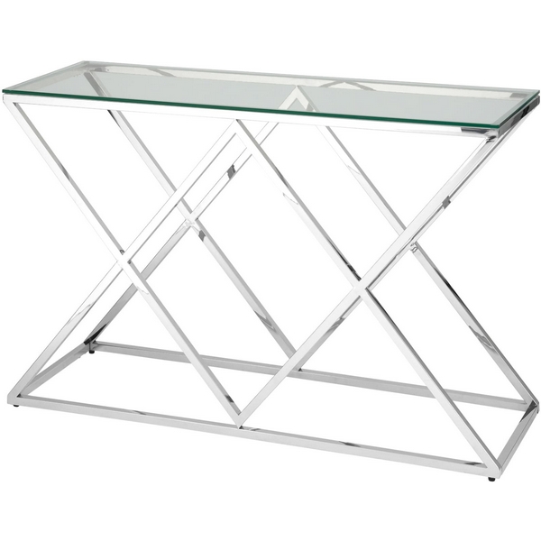 

Консоль Stool Group ИНСИГНИЯ 120*40 серебро УТ000001501, Серый, Инсигния УТ000001501