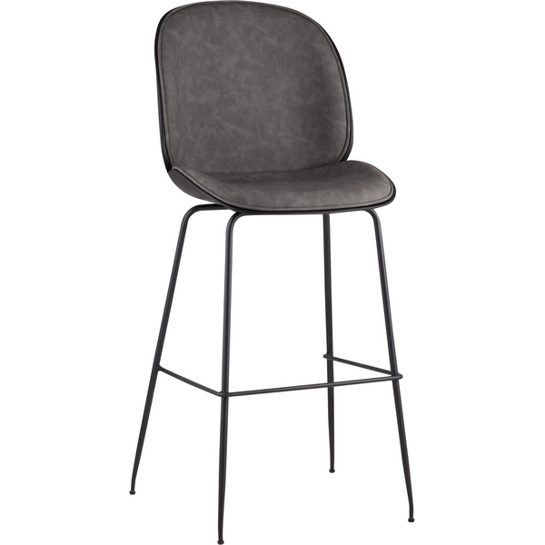 

Стул барный Stool Group Beetle PU со спинкой серый УТ000001767, Beetle УТ000001767