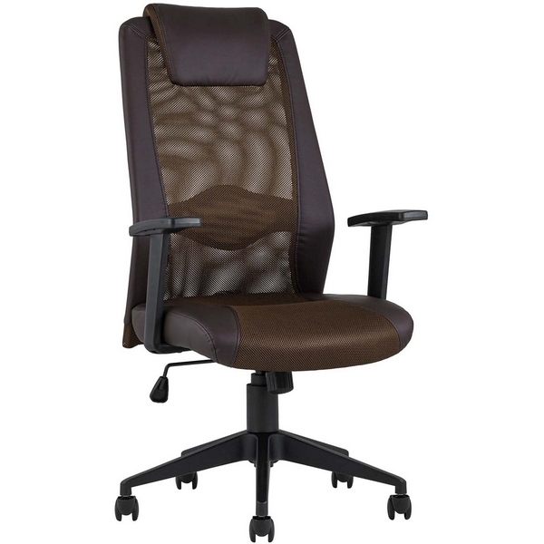 

Кресло офисное TopChairs Studio коричневое (Stool Group), УТ000001933
