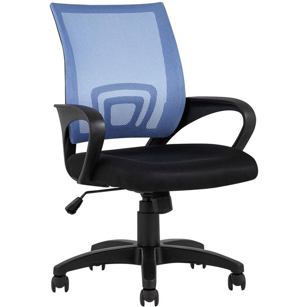 

Кресло офисное TopChairs Simple голубое УТ000001946, Голубой, Simple УТ000001946