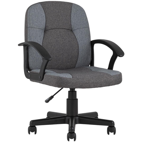 Кресло офисное TopChairs Comfort серое (Stool Group)