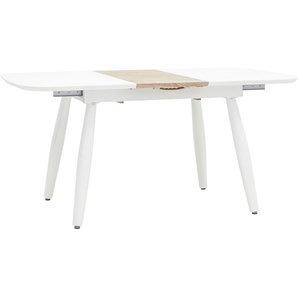 

Стол обеденный Stool Group Чикаго раскладной 120-160*90 белый УТ000002134, Чикаго УТ000002134
