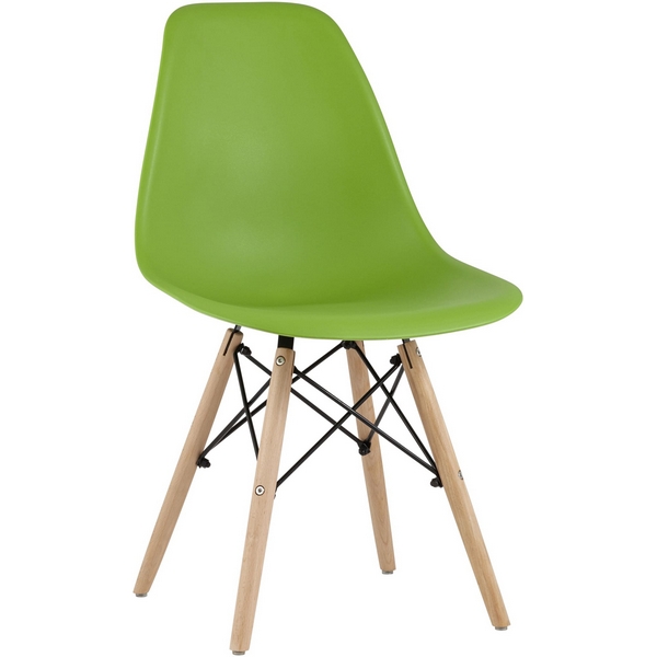 

Стул Stool Group Eames Style DSW зеленый x4 УТ000003479, Style DSW УТ000003479