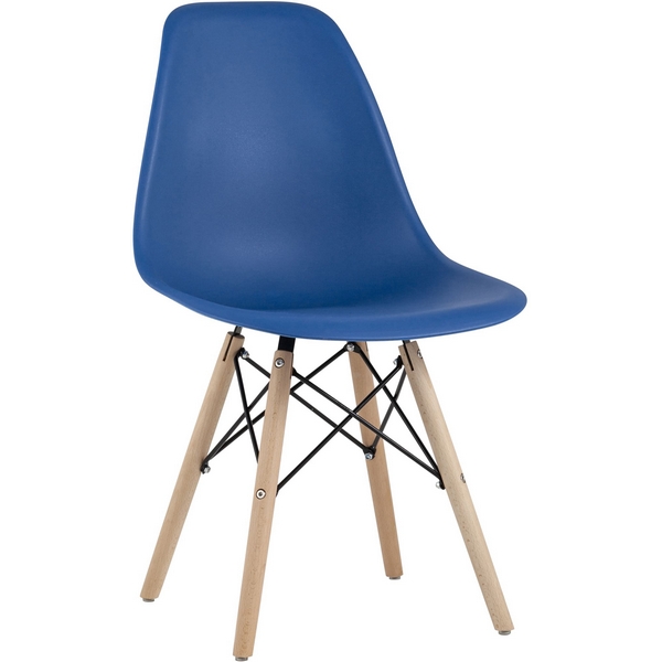 

Стул Stool Group Eames Style DSW синий x4 УТ000003483, Style DSW УТ000003483