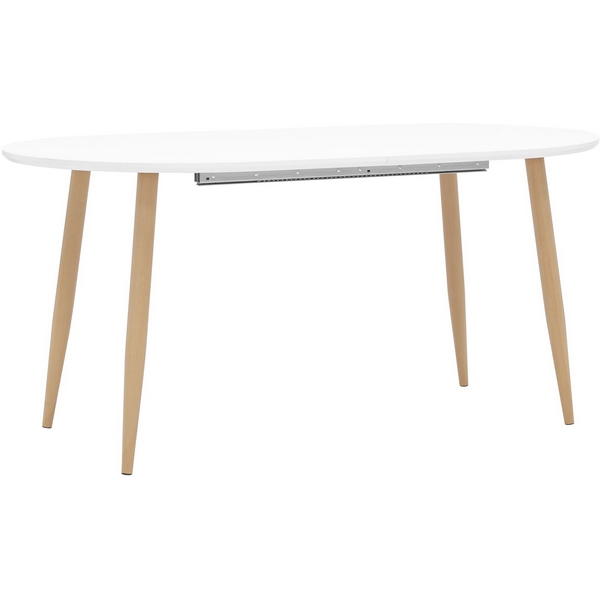 

Стол обеденный Stool Group Берген раскладной 160-190-220*90 белый УТ000003492, Берген УТ000003492