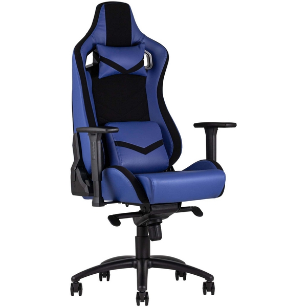 Кресло игровое TopChairs Racer Premium синее (Stool Group)