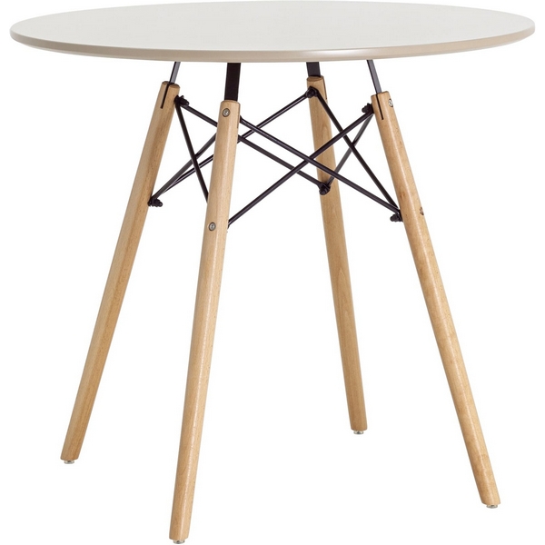 

Стол Stool Group Eames DSW D80 бежевый УТ000004231, DSW УТ000004231
