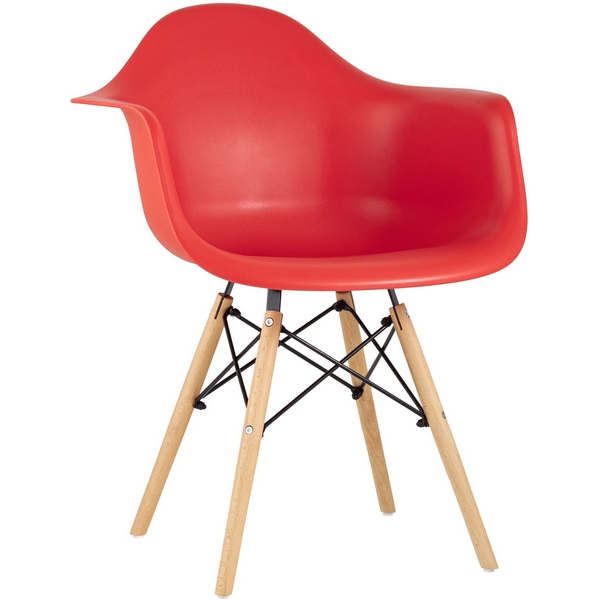 

Стул Stool Group Eames DAW красный УТ000004419, DAW УТ000004419