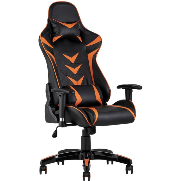 

Кресло игровое TopChairs Corvette оранжевое (Stool Group), УТ000004586