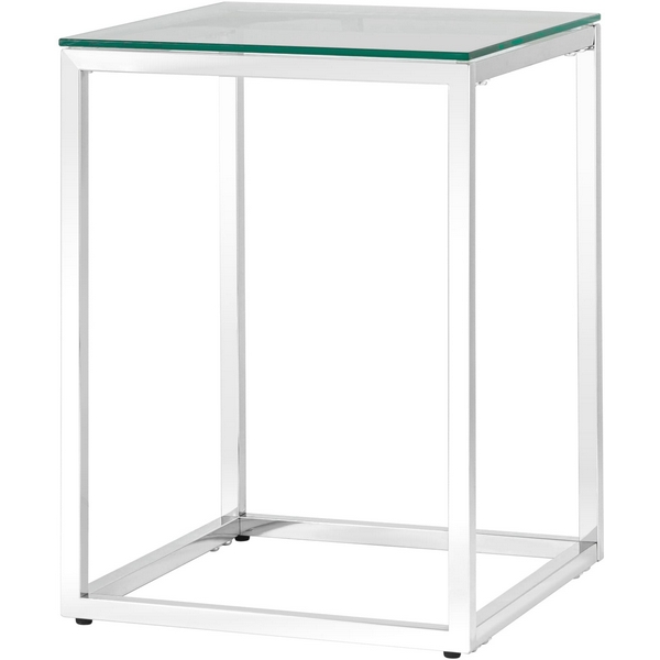 

Журнальный стол Stool Group 40*40 ТАУН серебро УТ000004653, Таун УТ000004653