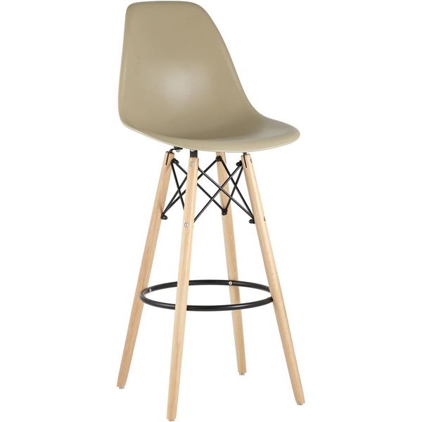 

Стул Stool Group Eames DSW барный бежевый УТ000004932, DSW УТ000004932