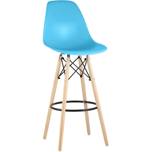 

Стул Stool Group Eames DSW барный бирюзовый УТ000004933, DSW УТ000004933