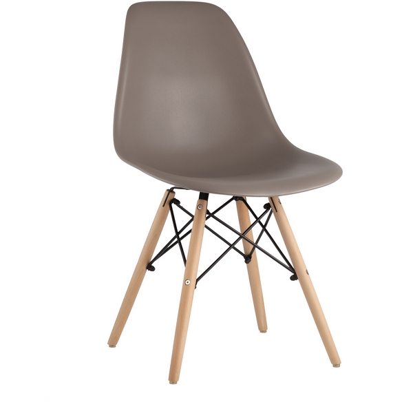 

Стул Stool Group Eames DSW темно-серый x4 УТ000005348, DSW УТ000005348