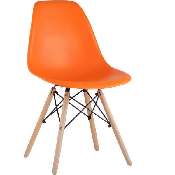 

Стул Stool Group Eames DSW оранжевый x4 УТ000005349, DSW УТ000005349
