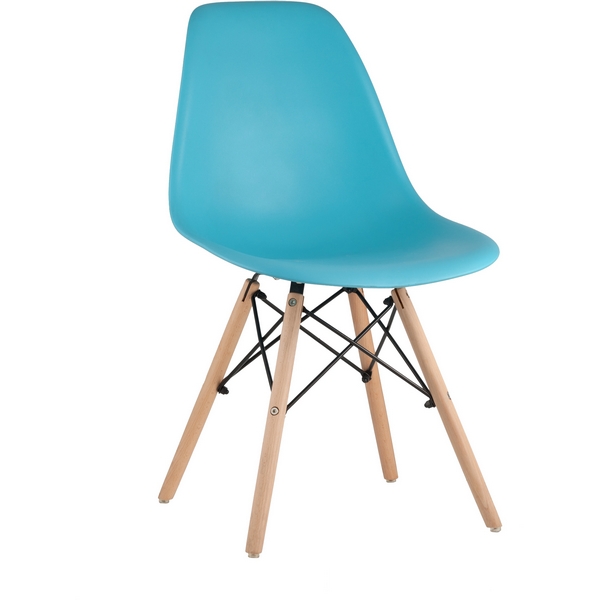 

Стул Stool Group Eames DSW бирюзовый x4 УТ000005352, DSW УТ000005352