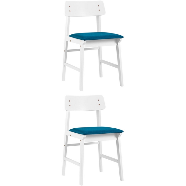 

Стул Stool Group ODEN WHITE синий 2 шт. УТ000005360, Oden Wood УТ000005360