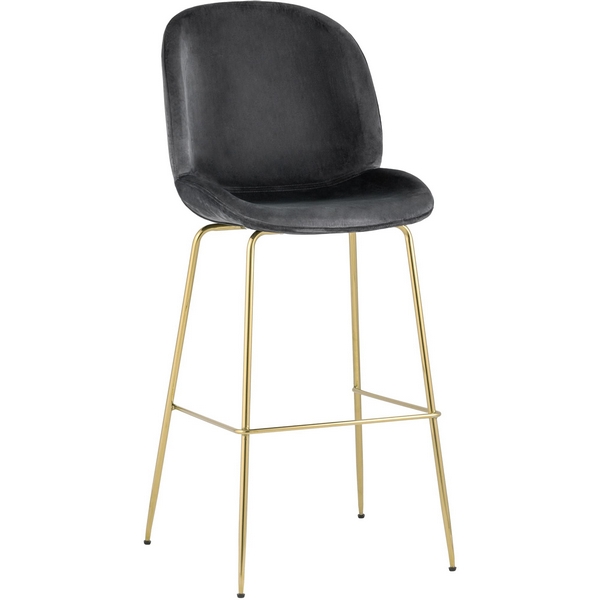 

Стул барный Stool Group Beetle со спинкой серый УТ000006595, Beetle УТ000006595