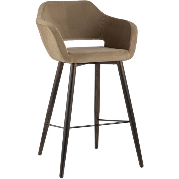 

Стул барный Stool Group Саймон велюр капучино УТ000025188, Саймон УТ000025188