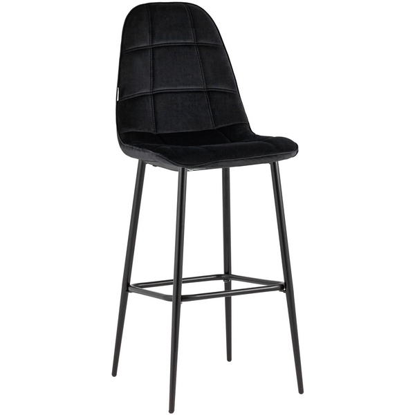 

Стул барный Тейлор велюр черный (Stool Group), УТ000025330