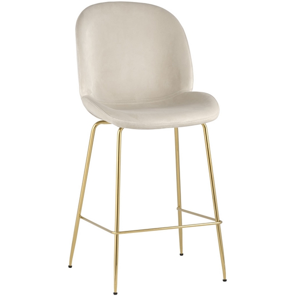 

Стул полубарный Stool Group Beetle со спинкой бежевый УТ000025452, Beetle УТ000025452