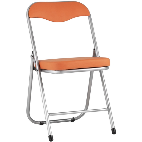 

Стул складной ДЖОН металлик, оранжевый (Stool Group), УТ000025952