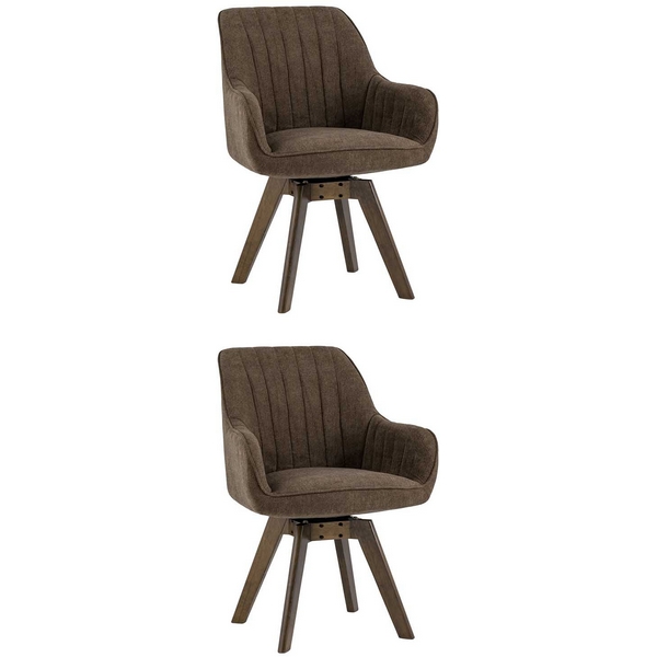 

Кресло Stool Group вращающийся MANS коричневый 2 шт. УТ000031281, Mans УТ000031281