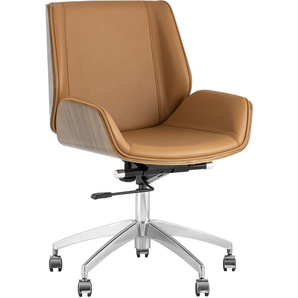 

Кресло офисное коричневое TopChairs Crown УТ000031357, Crown УТ000031357
