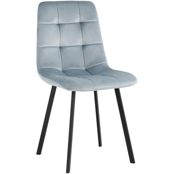 

Стул Stool Group Chilly велюр серо-голубой УТ000034730, Chilly УТ000034730