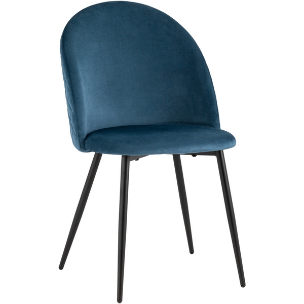 

Стул Stool Group Lilly велюр сине-зеленый УТ000034746, Бирюзовый, Lilly УТ000034746